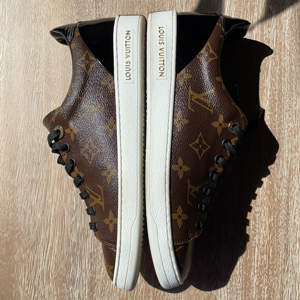 Louis Vuitton Frontrow Logo Sneakers Size 38 - Picture 16 of 16